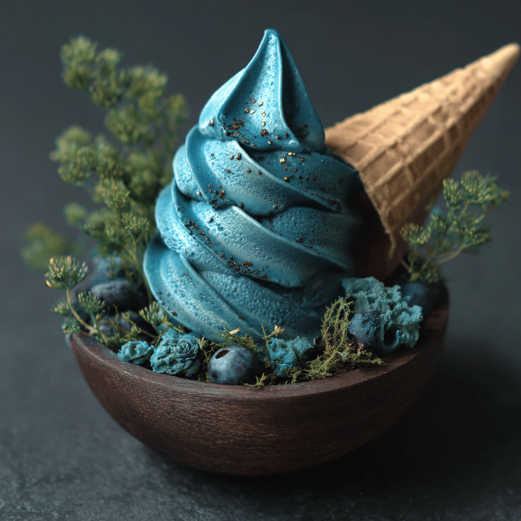 Blue Spirulina Banana Ice Cream: Ocean Vibes Recipe