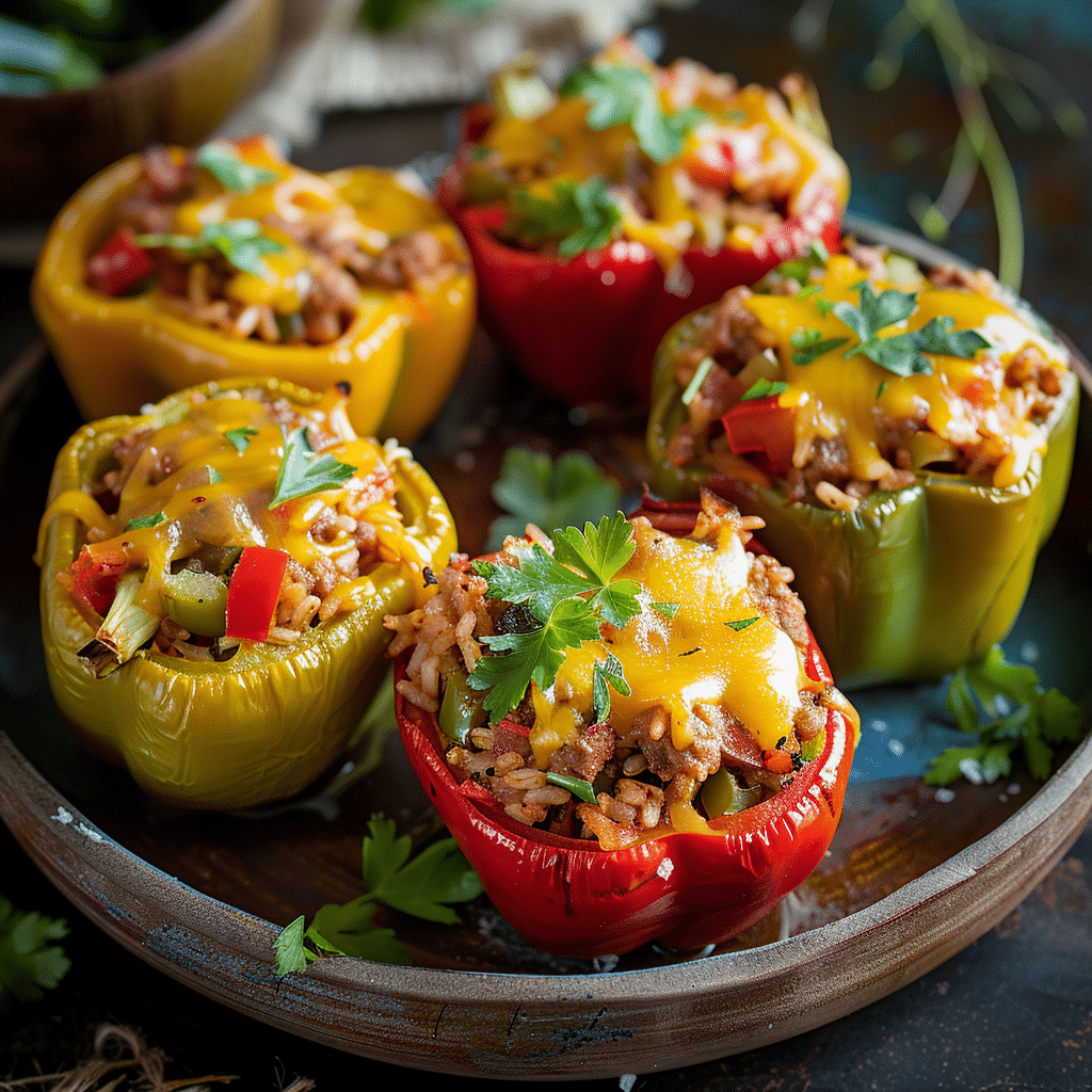Stuffed Bell Peppers Recipe - Recipe Image