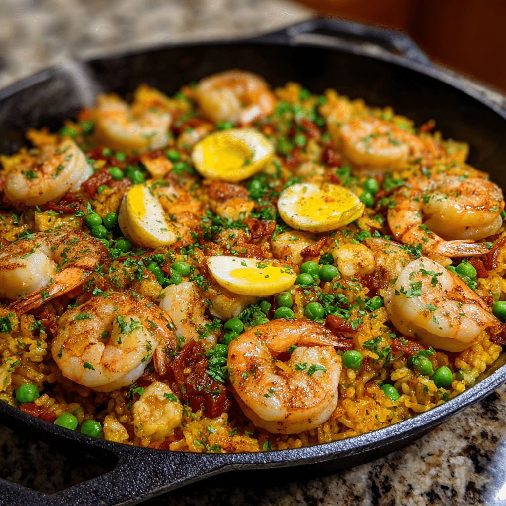 Shrimp Paella Recipe - Recipe Image