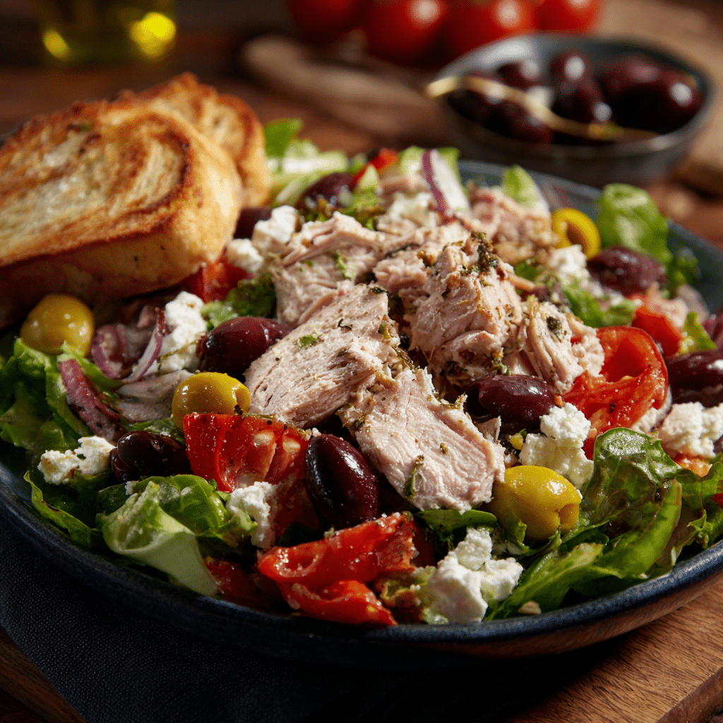 Mediterranean Tuna Salad Recipe - Recipe Image