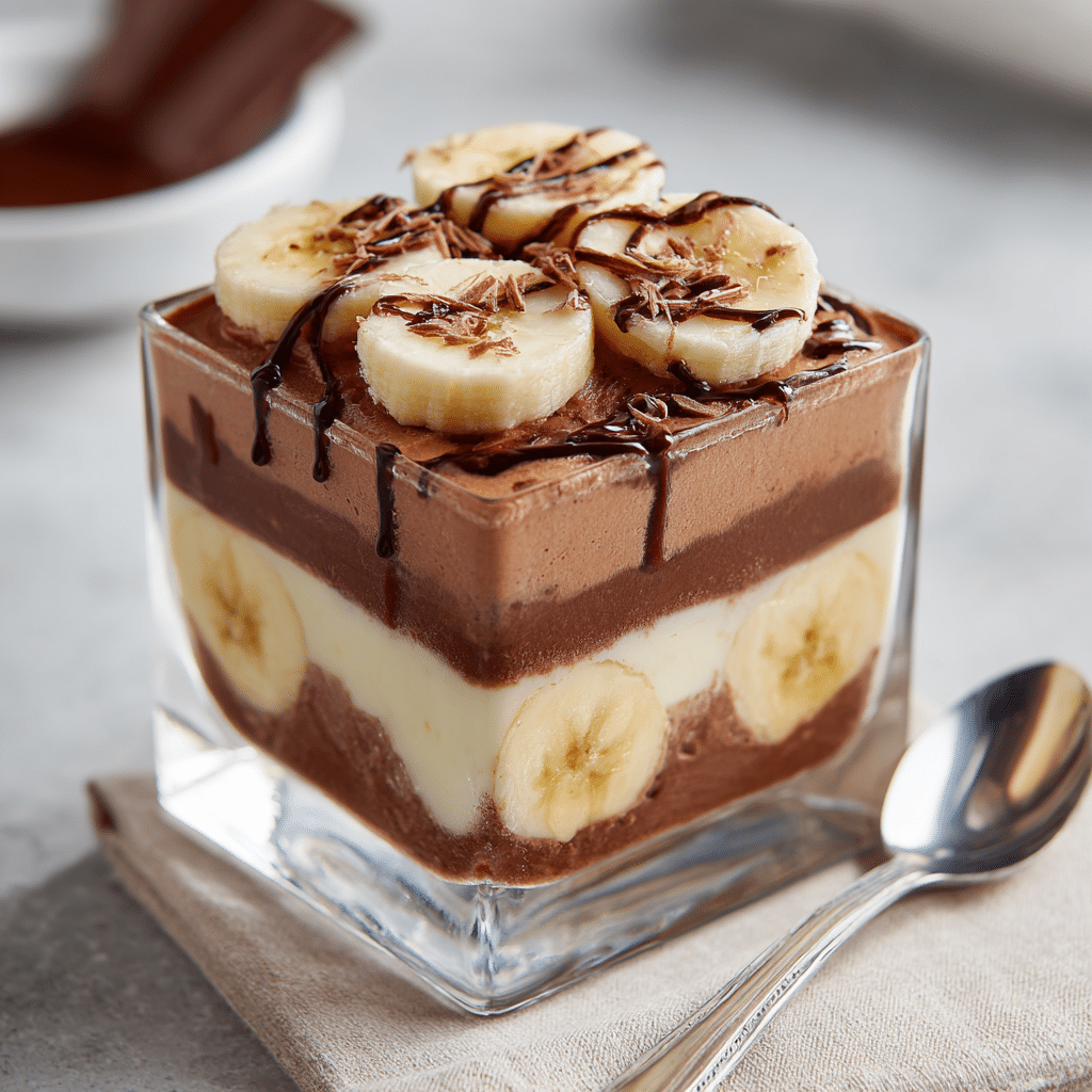 Chocolate Banana Parfait Recipe - Recipe Image