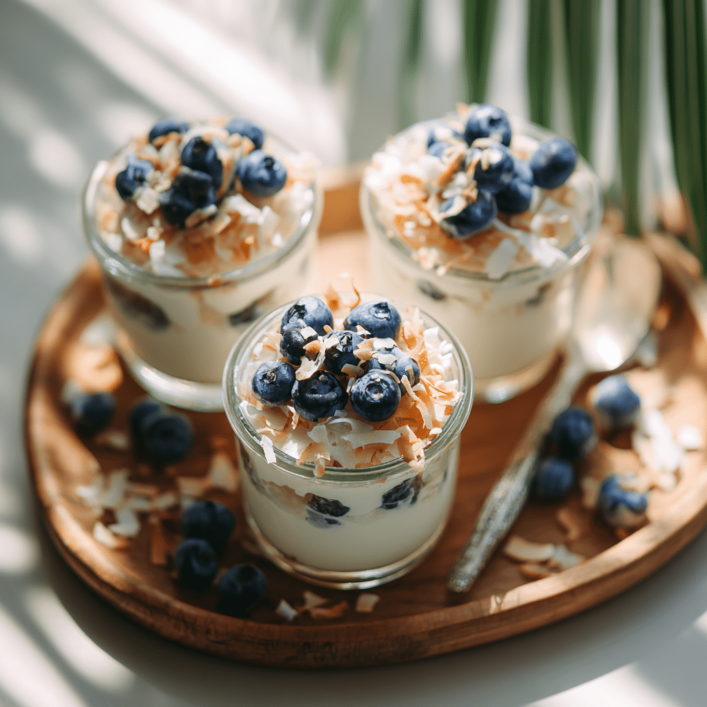 Blueberry Coconut Cups Recipe - Recipe Image