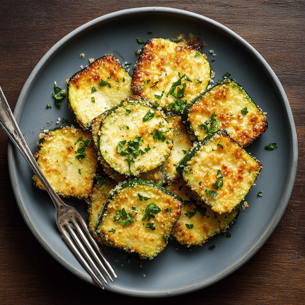 Baked Zucchini Parmesan Recipe - Recipe Image