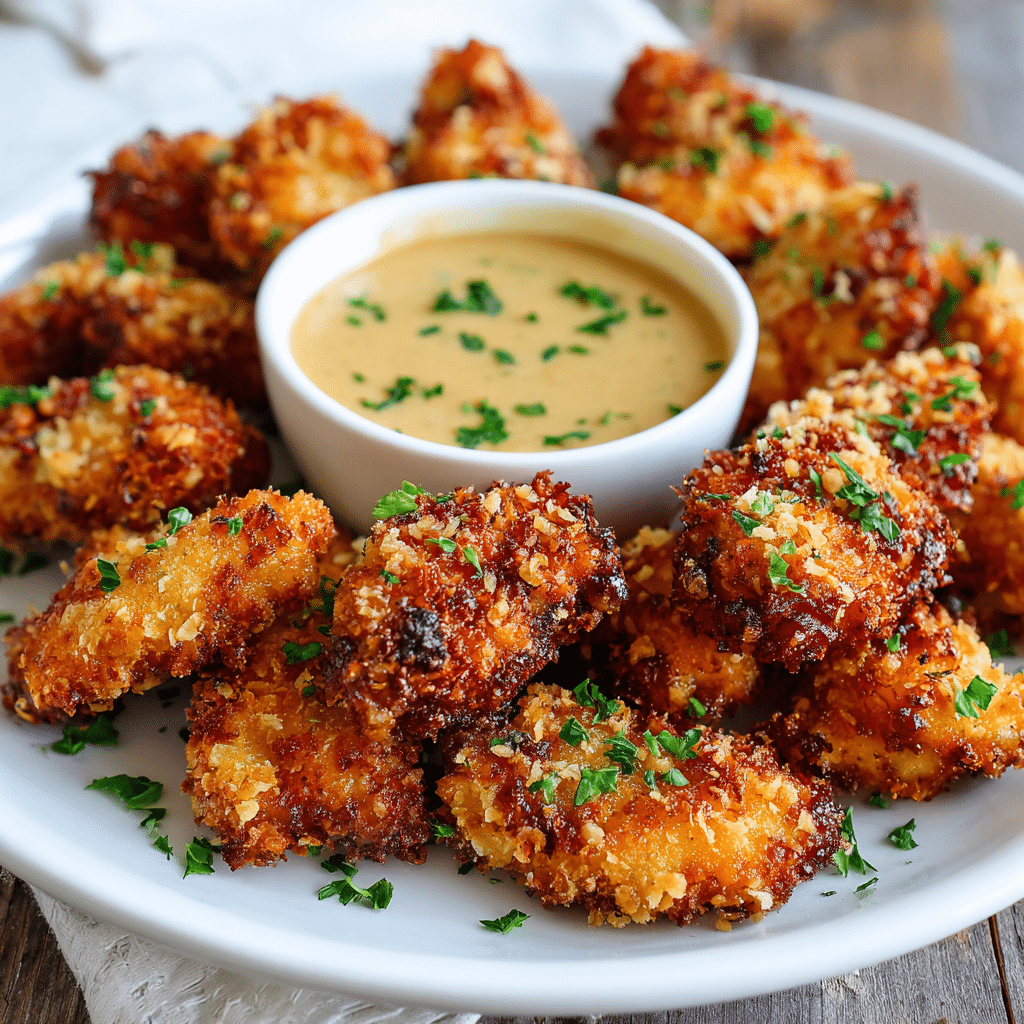 Crispy Chicken Tenders Bites Recipe - Recipe Image