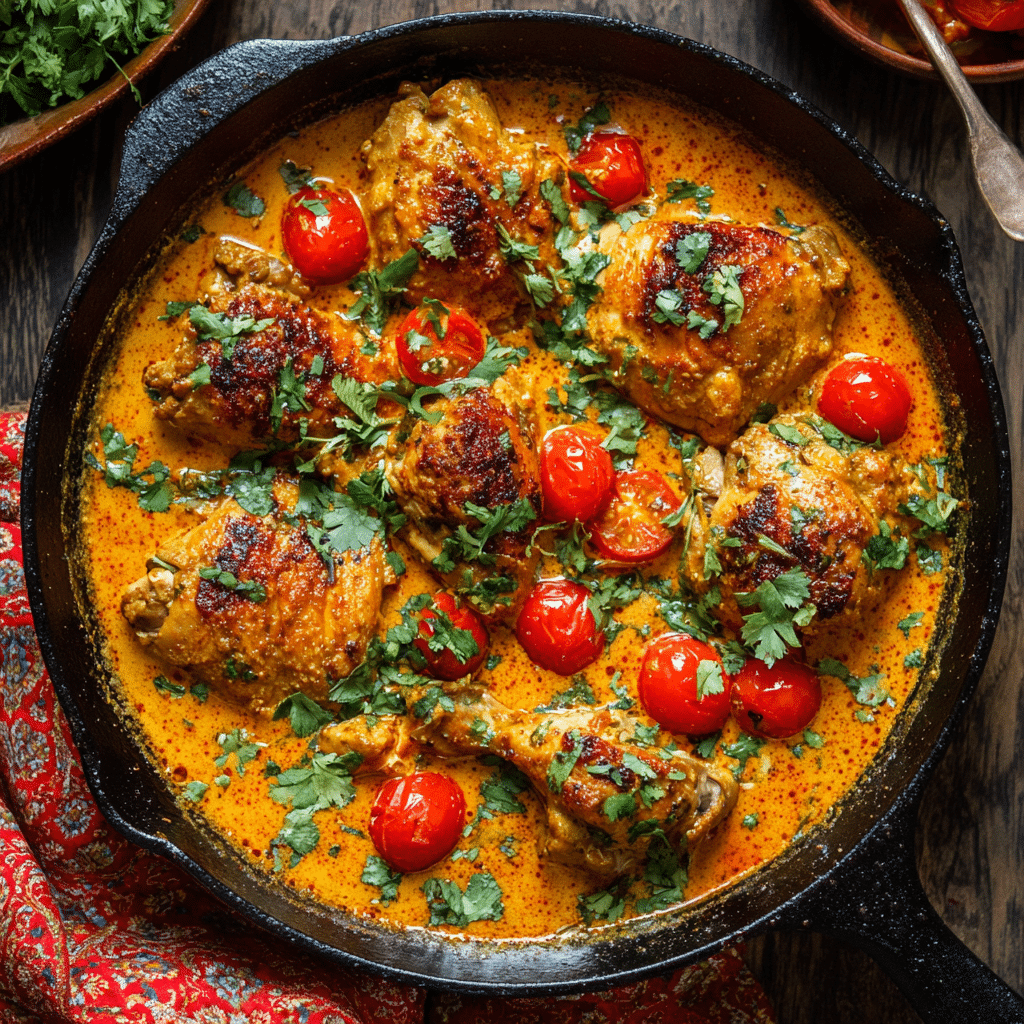 Spicy Coconut Curry Chicken Recipe - Recipe Image