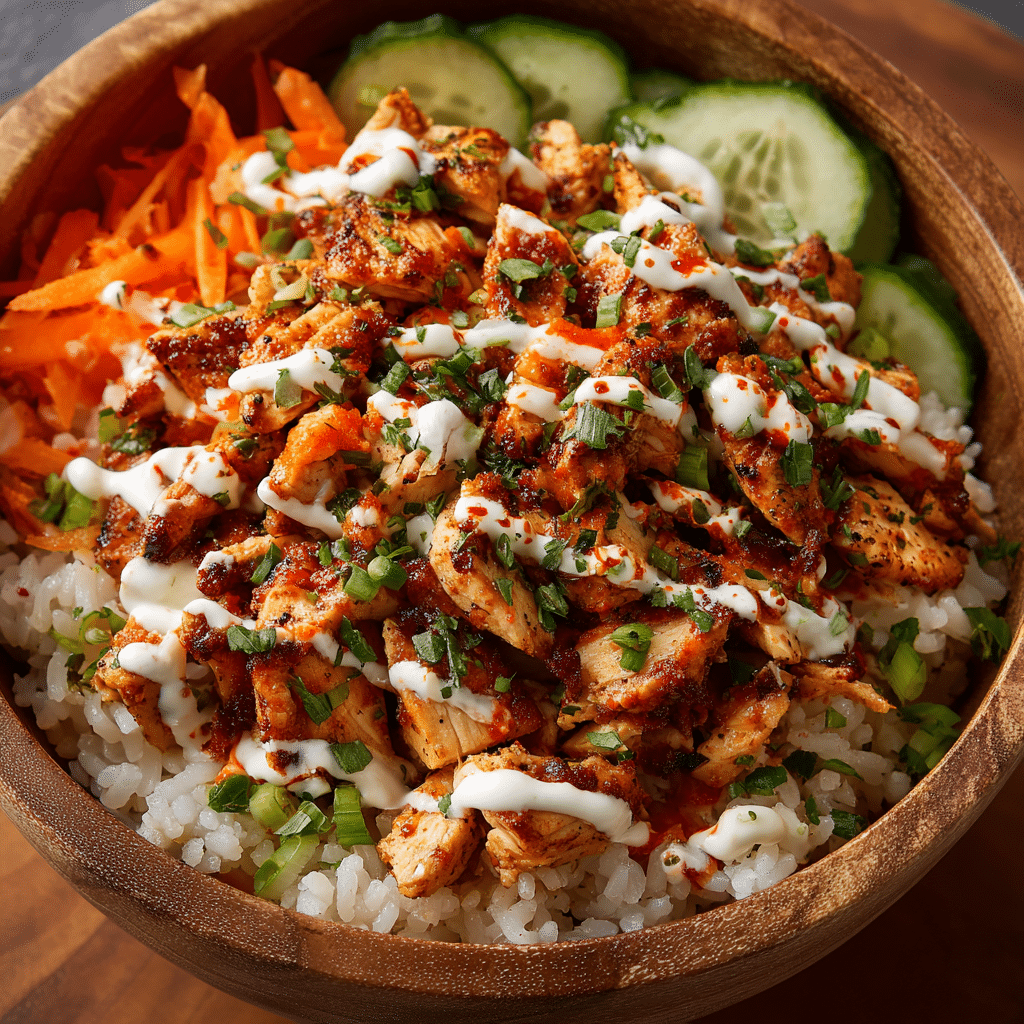 Buffalo Chicken Rice Bowl Recipe - Recipe Image