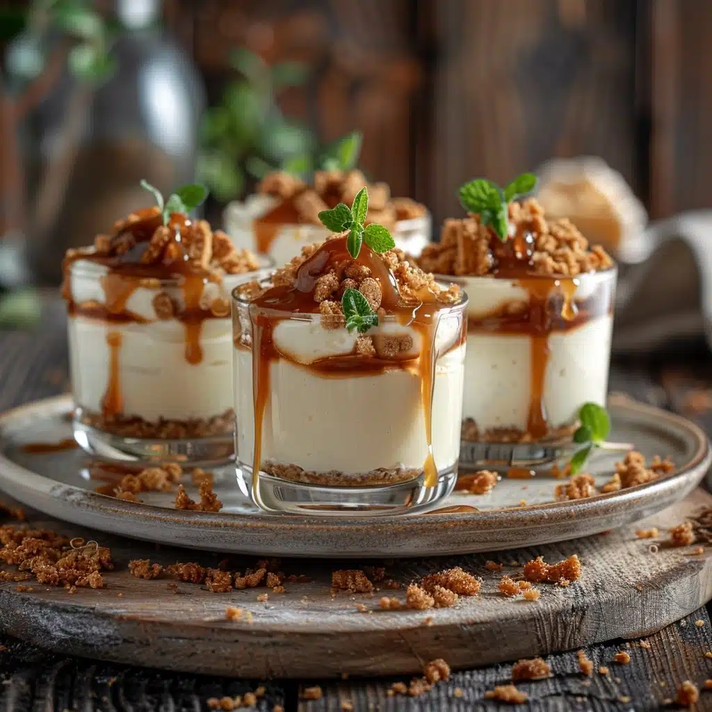 Caramel Lotus Cheesecake Cups Recipe - Recipe Image