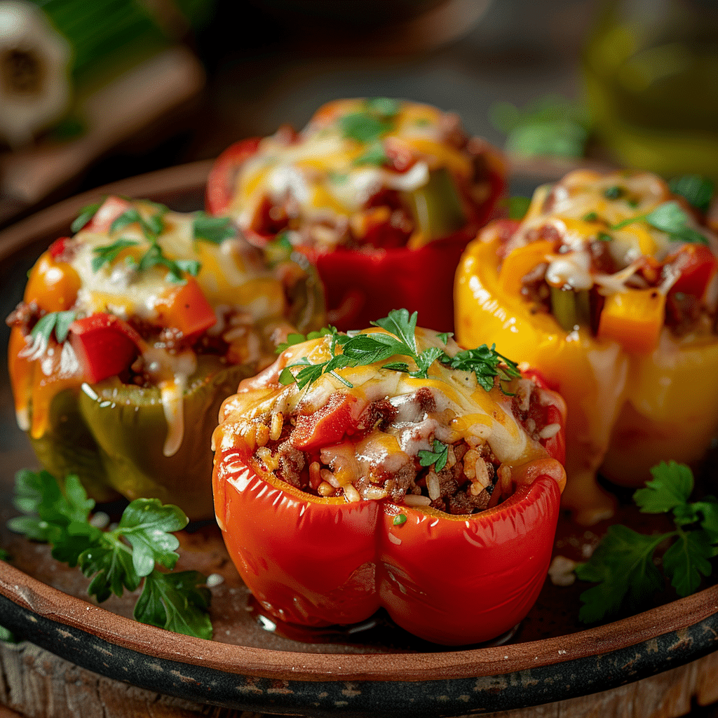 Stuffed Bell Peppers Recipe - Recipe Image