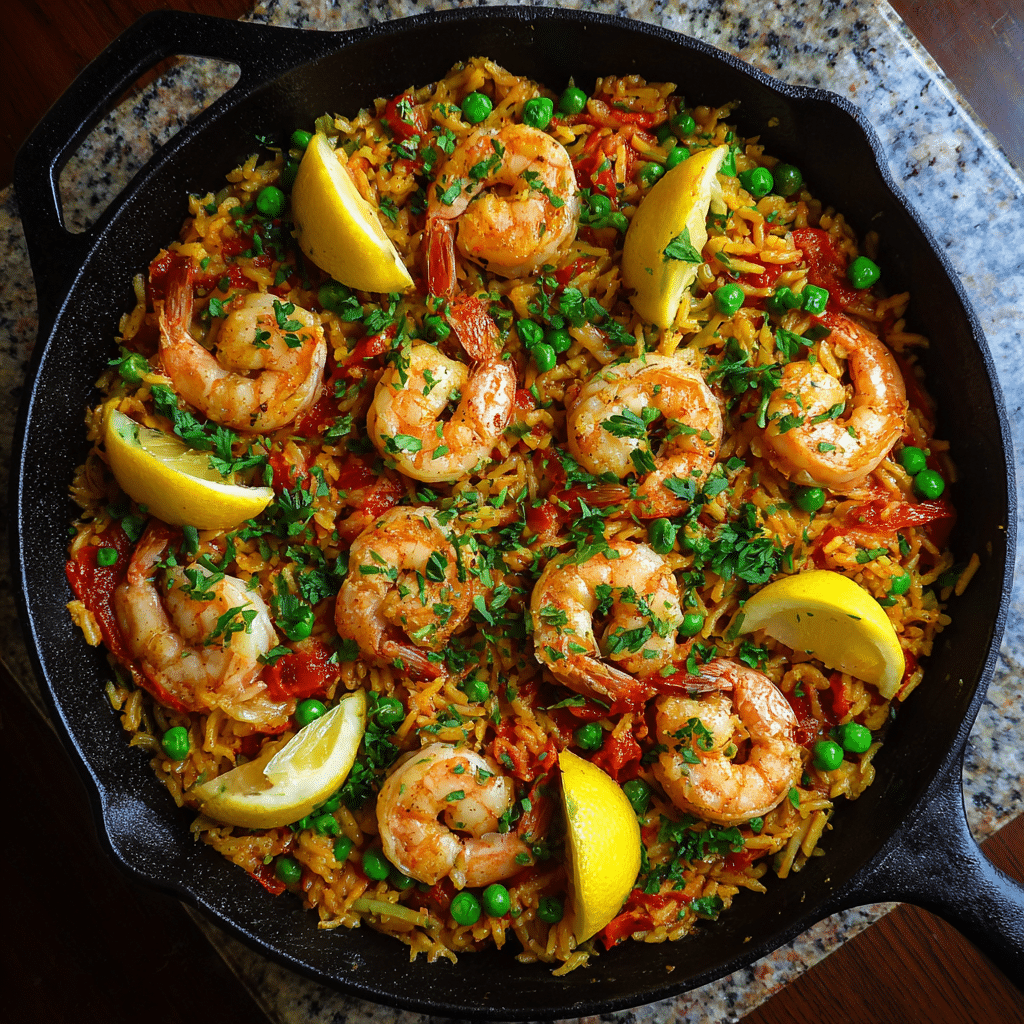 Shrimp Paella Recipe - Recipe Image