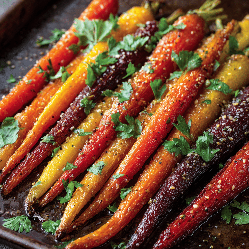 Honey-Glazed Roasted Carrots Recipe - Recipe Image