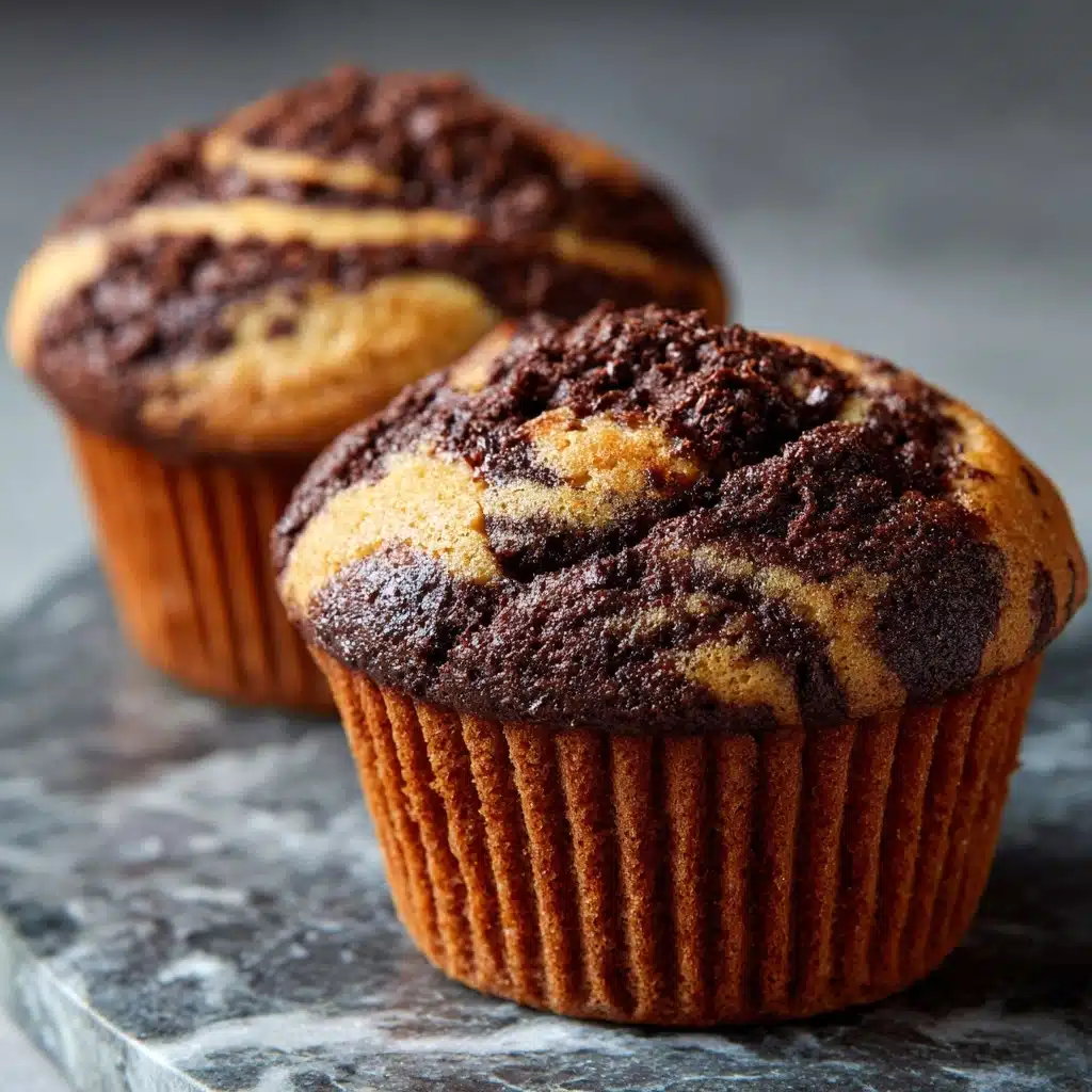 Chocolate Swirl Muffins Recipe - Recipe Image