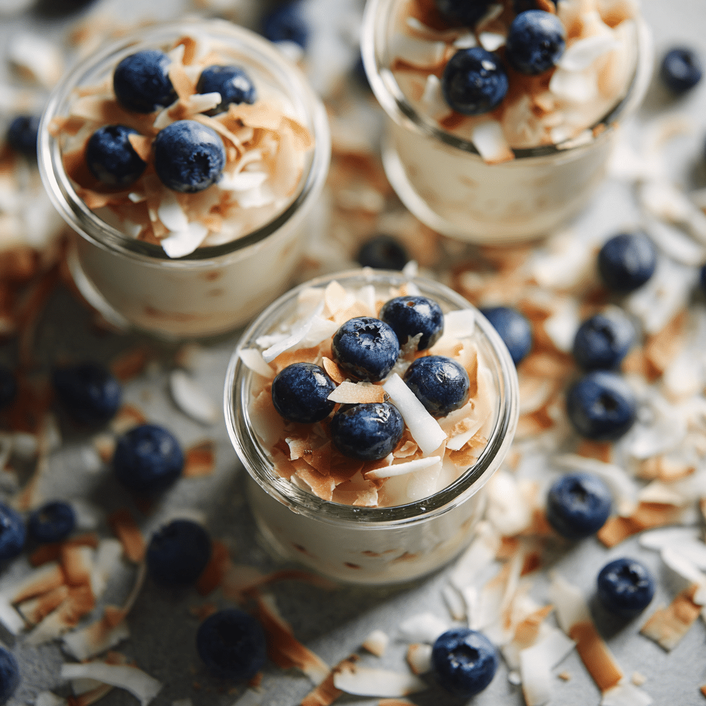 Blueberry Coconut Cups Recipe - Recipe Image