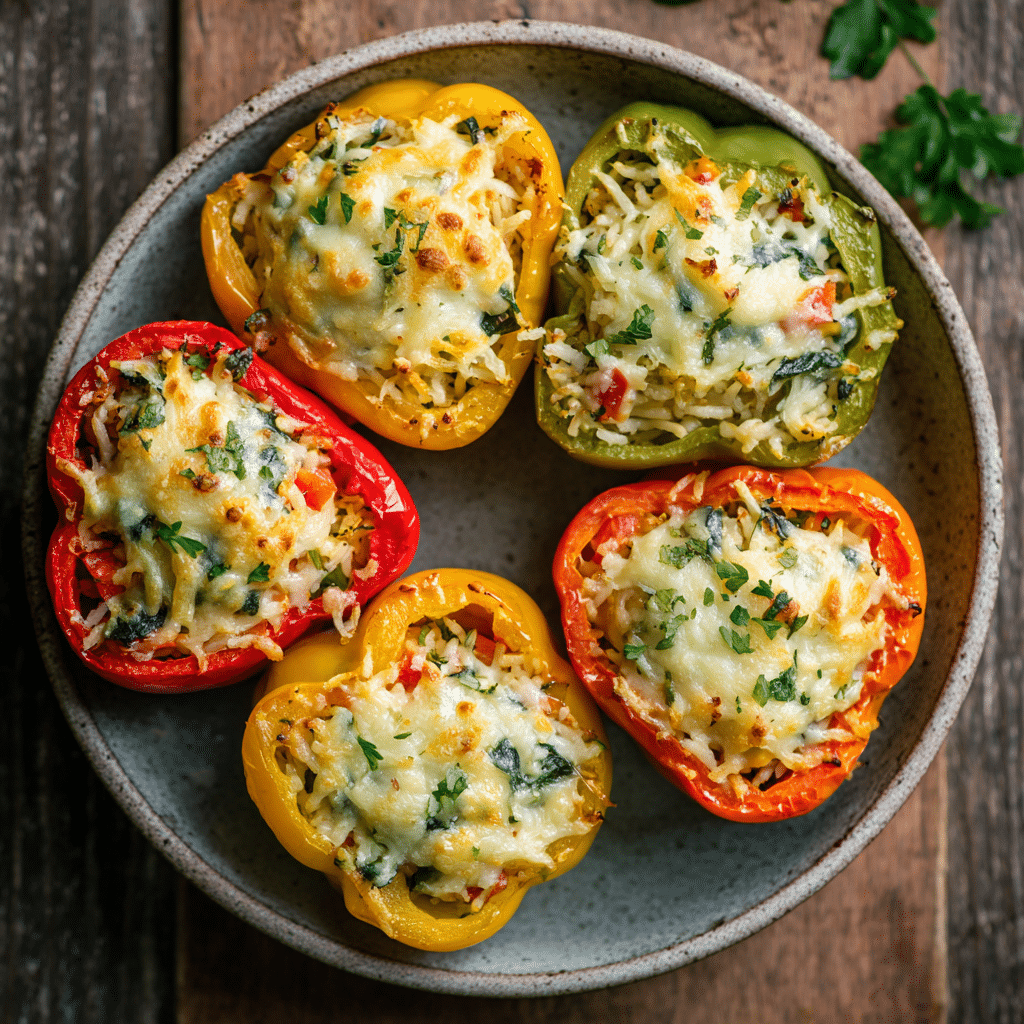 Stuffed Bell Peppers Recipe - Recipe Image