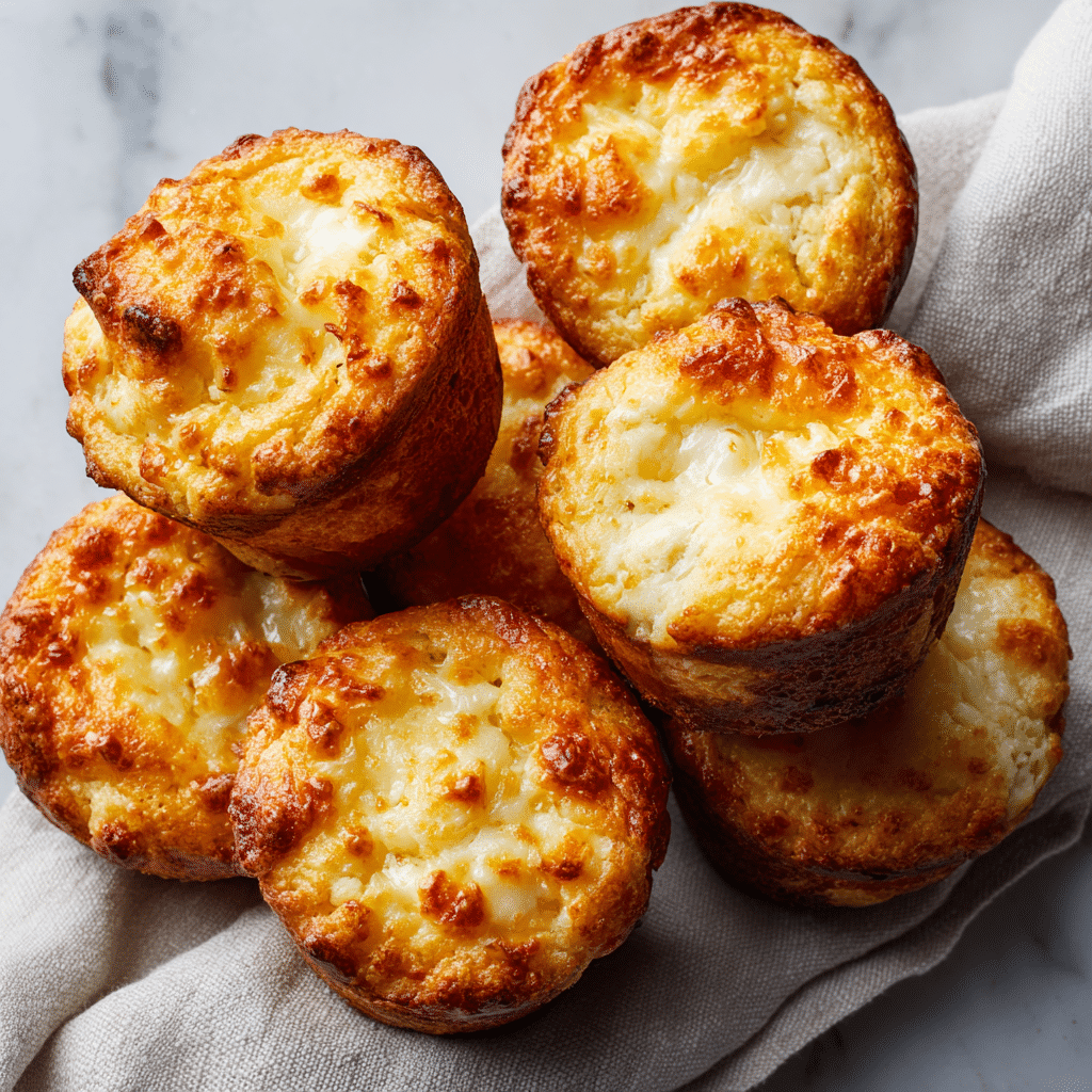 Savory Cheese Muffins Recipe - Recipe Image