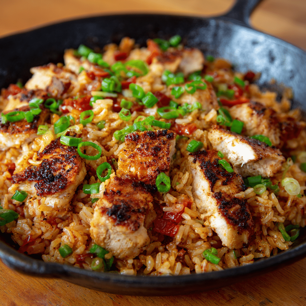 Cajun Chicken and Rice Recipe - Recipe Image