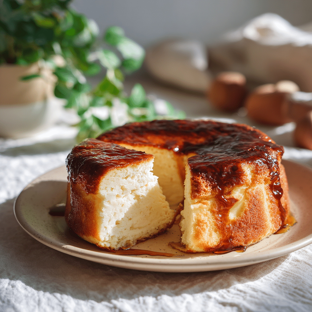 Burnt Honey Milk Cake Recipe