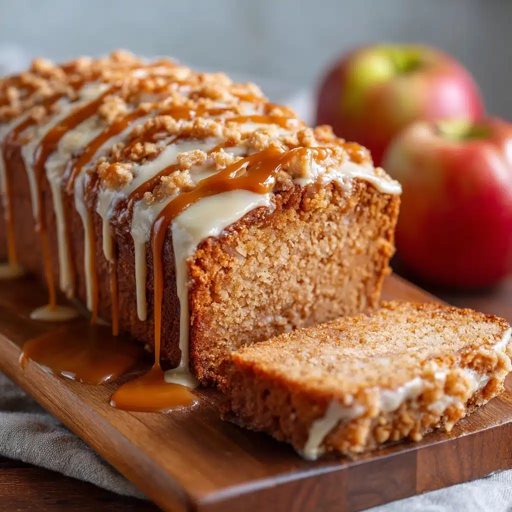 Caramel Apple Loaf Cake Recipe - Recipe Image