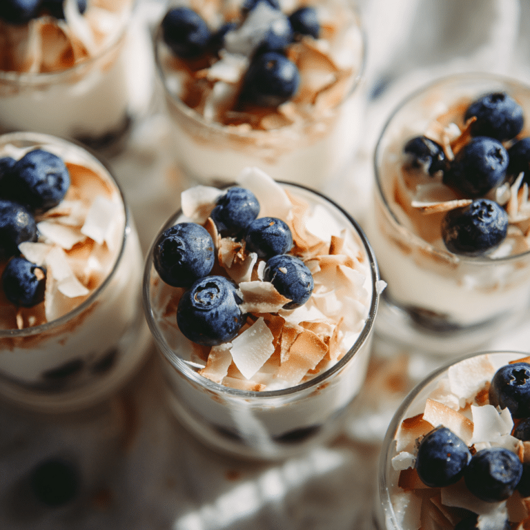 Blueberry Coconut Cups Recipe