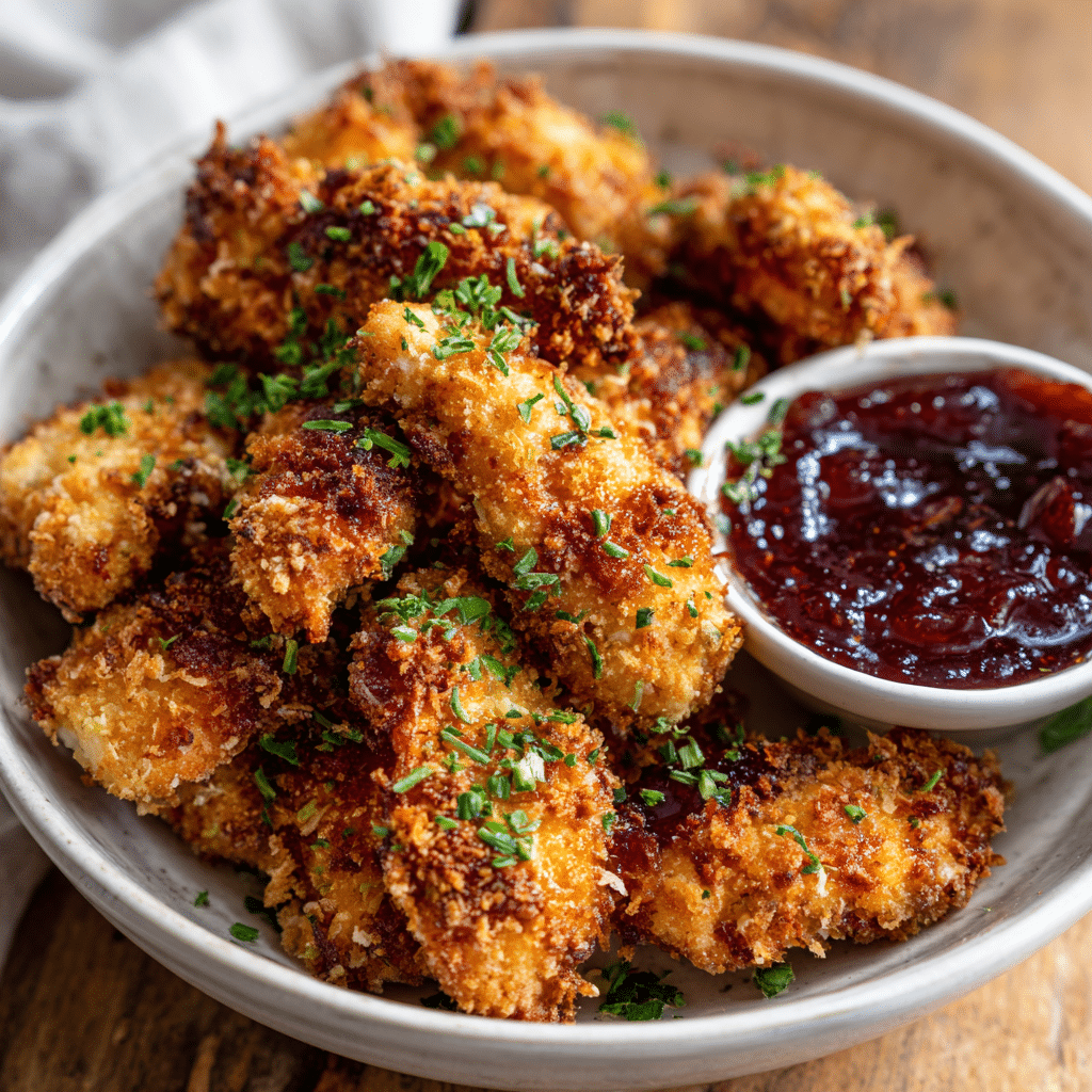 Crispy Chicken Tenders Bites Recipe