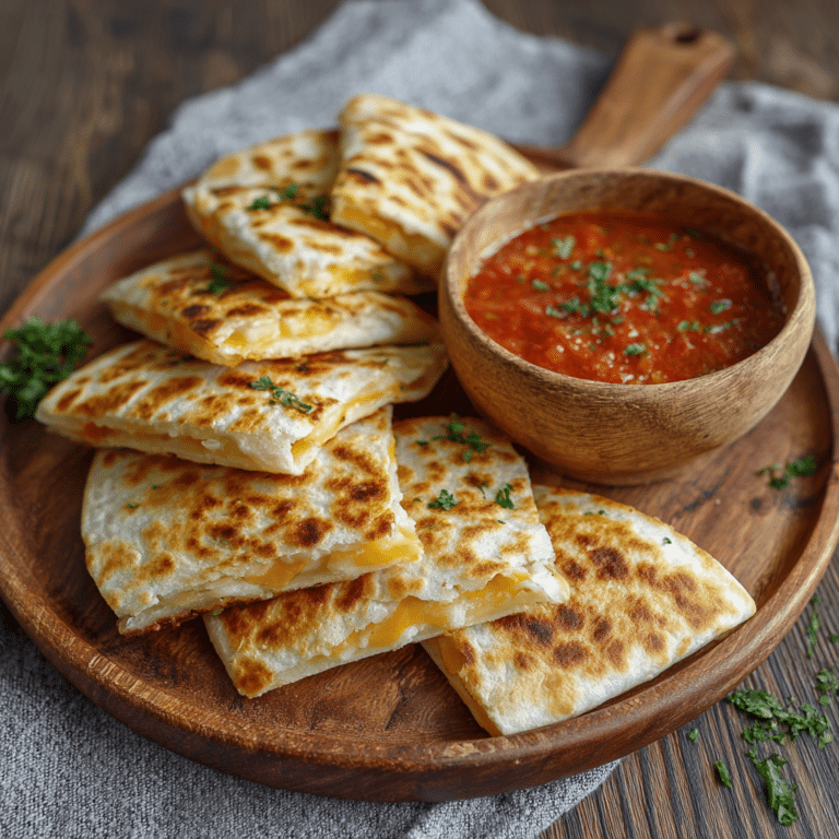 Mini Cheese Quesadillas Recipe