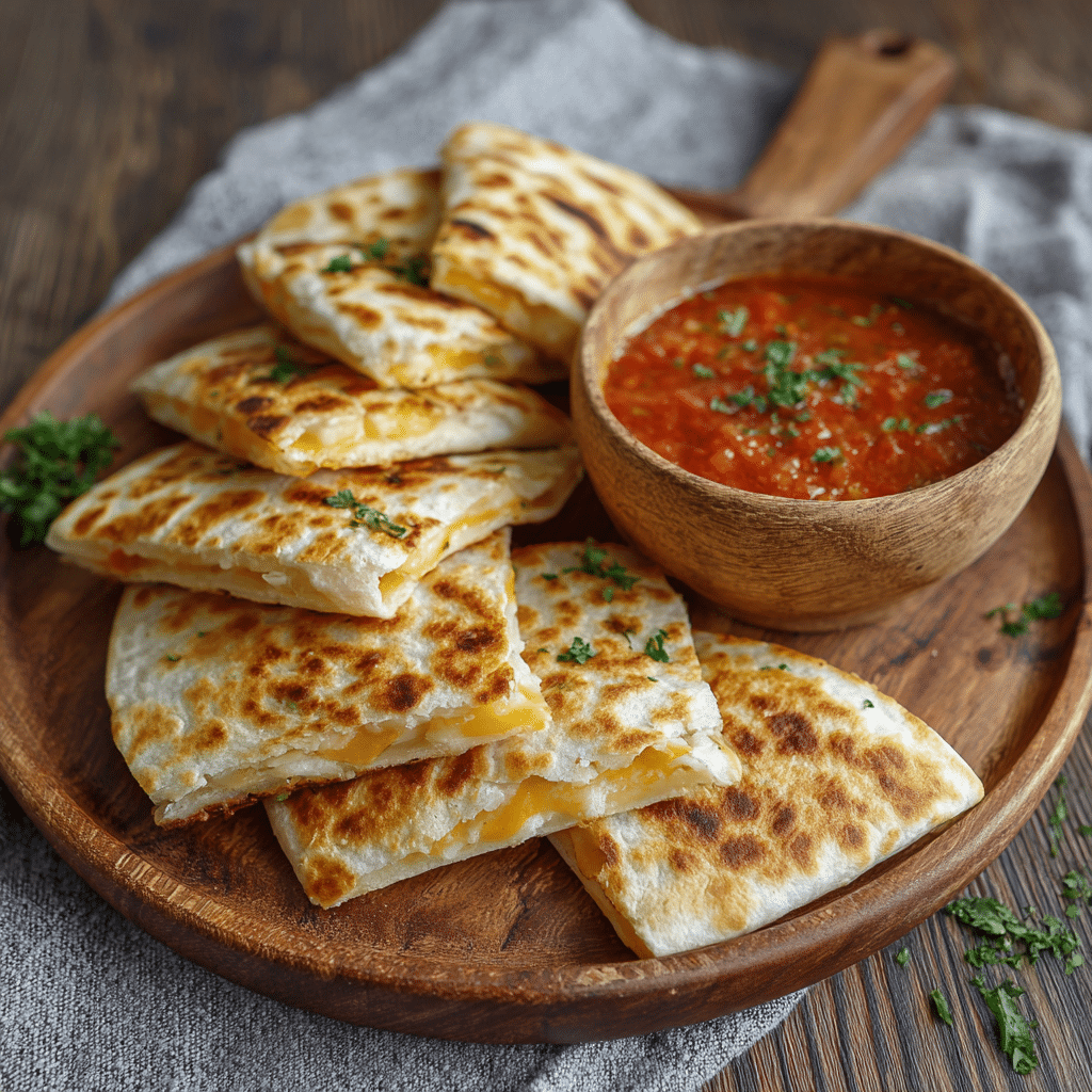 Mini Cheese Quesadillas Recipe