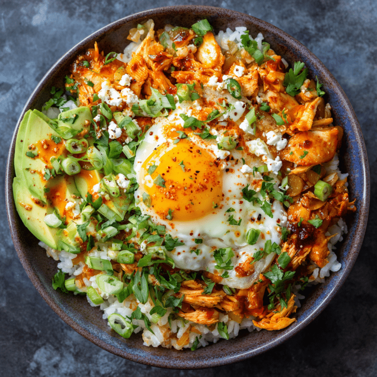 Buffalo Chicken Rice Bowl Recipe