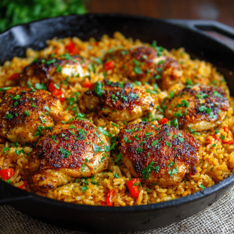 Cajun Chicken and Rice Recipe