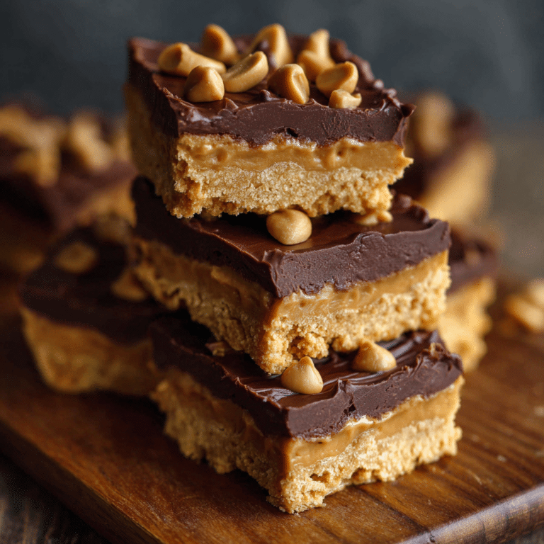 Peanut Butter Chocolate Bars Recipe