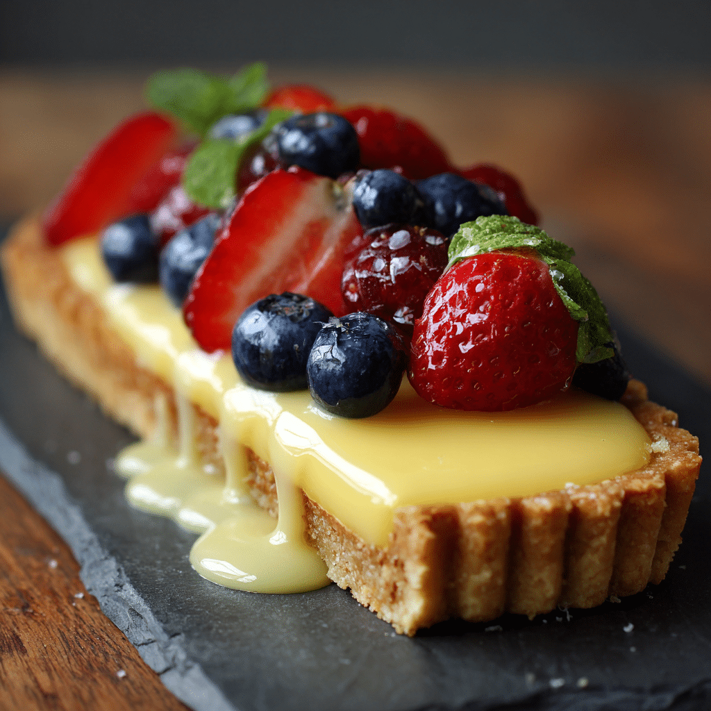 Vanilla Custard Tart Recipe