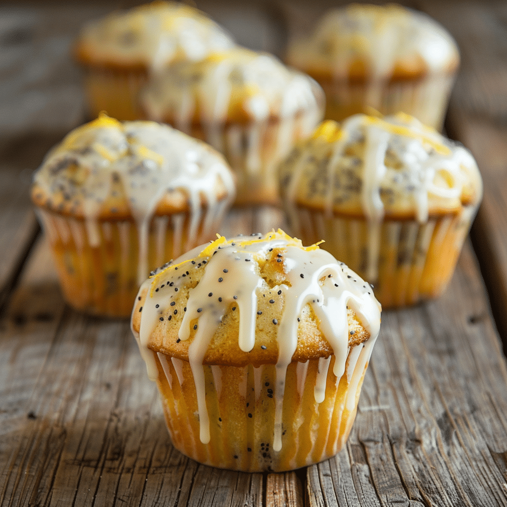Lemon Poppy Seed Muffins Recipe - Recipe Image