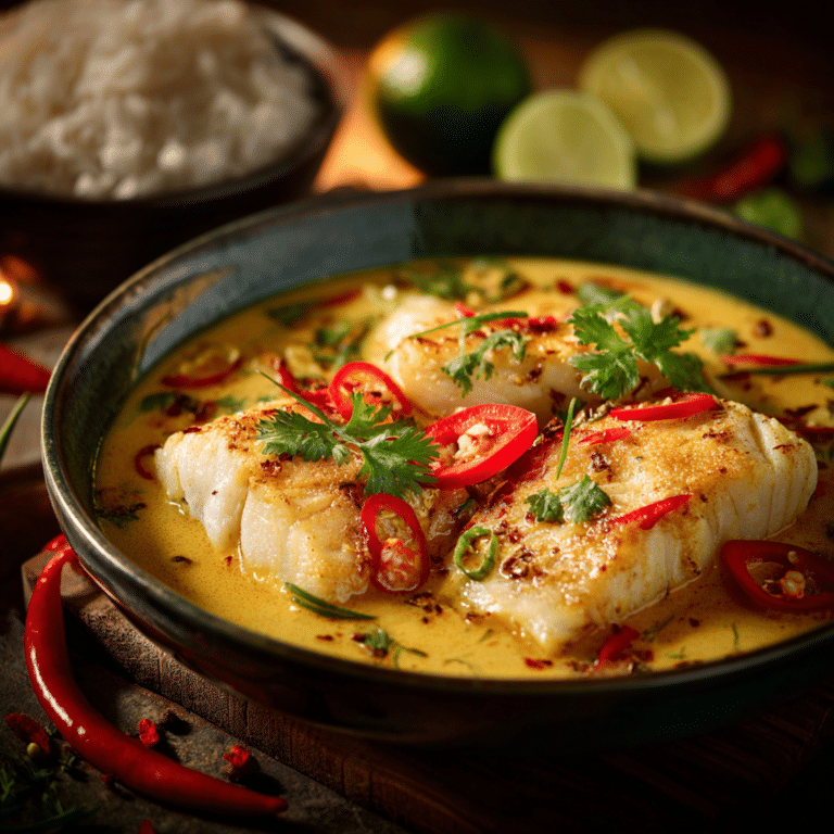 Coconut Curry Fish Recipe