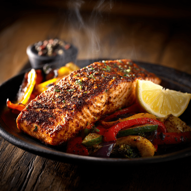 Spicy Cajun Salmon Recipe