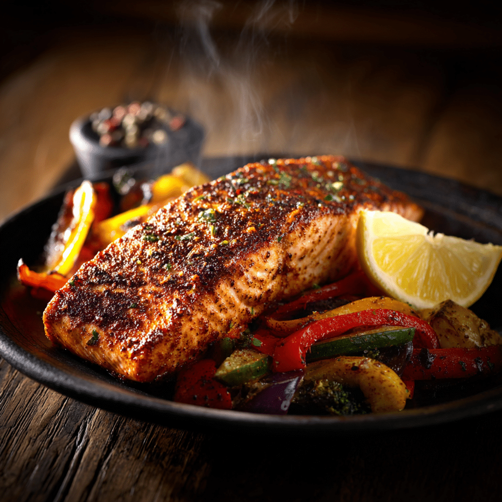 Spicy Cajun Salmon Recipe