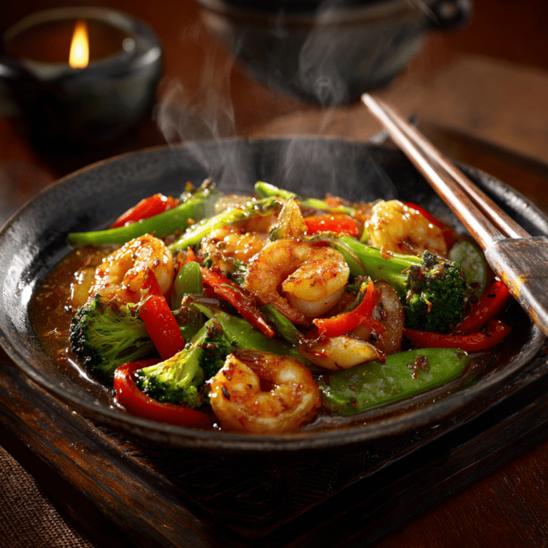 Garlic Shrimp Stir Fry Recipe