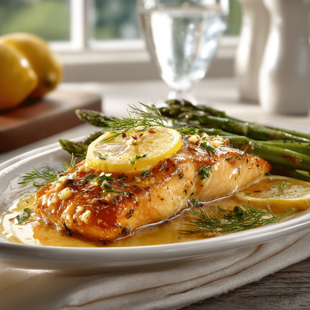Lemon Butter Baked Fish Recipe