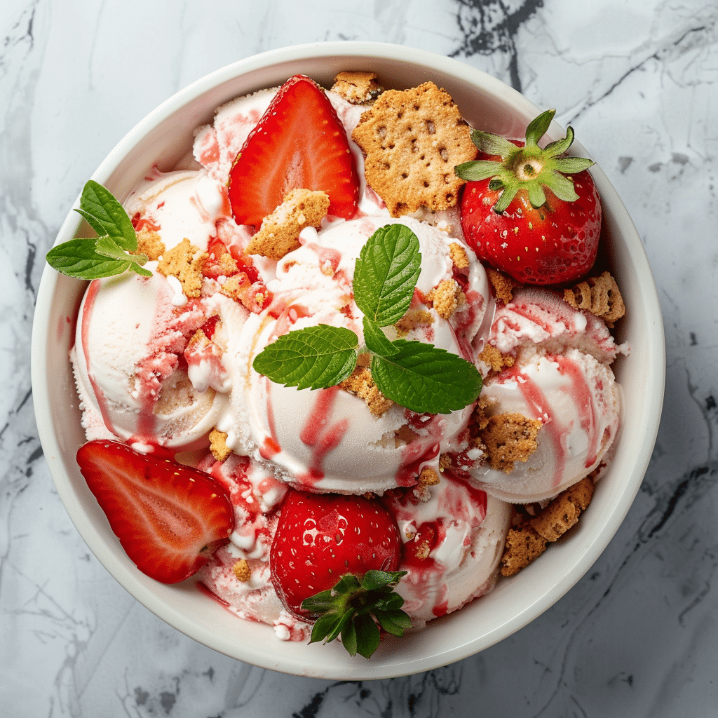Strawberry Cookie Dessert Bowl Recipe
