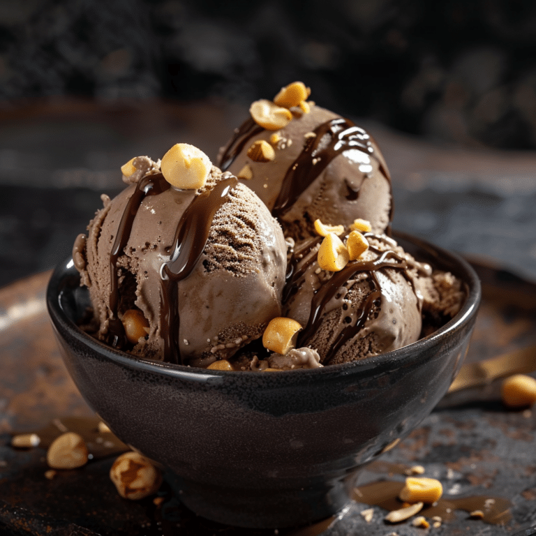 Chocolate Hazelnut Ice Cream Bowl Recipe