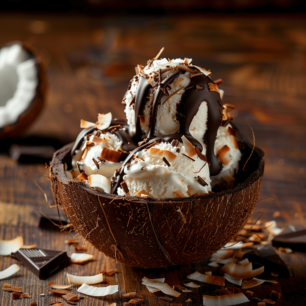 Chocolate Coconut Dessert Bowl Recipe