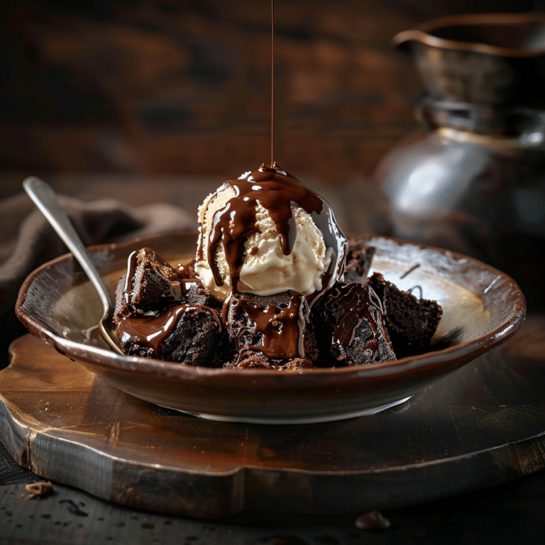 Chocolate Brownie Dessert Bowl Recipe
