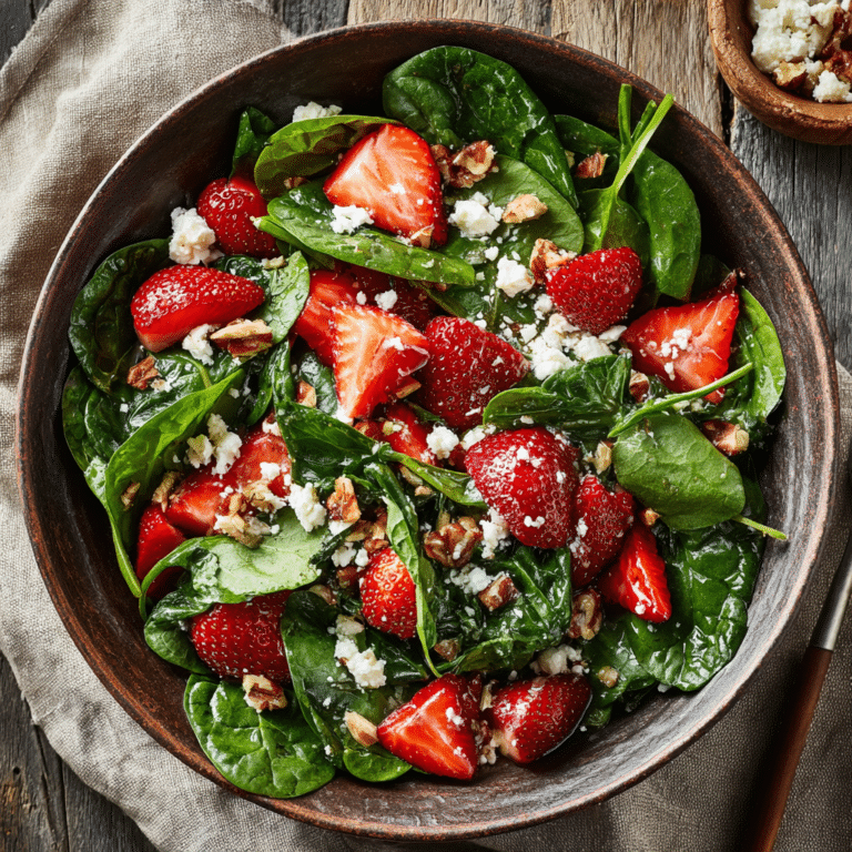 Strawberry Spinach Celebration Salad Recipe
