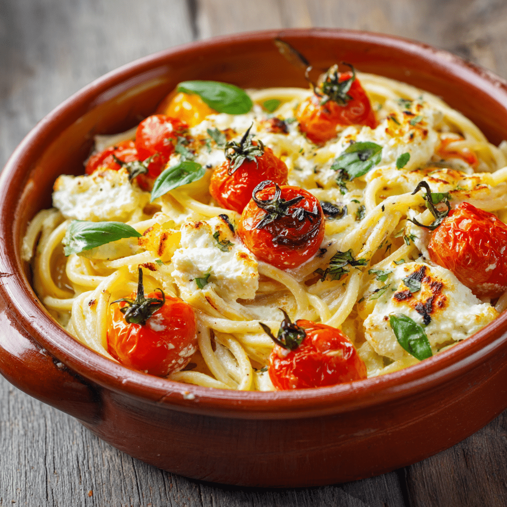 Baked Feta Pasta (Viral Recipe) Recipe