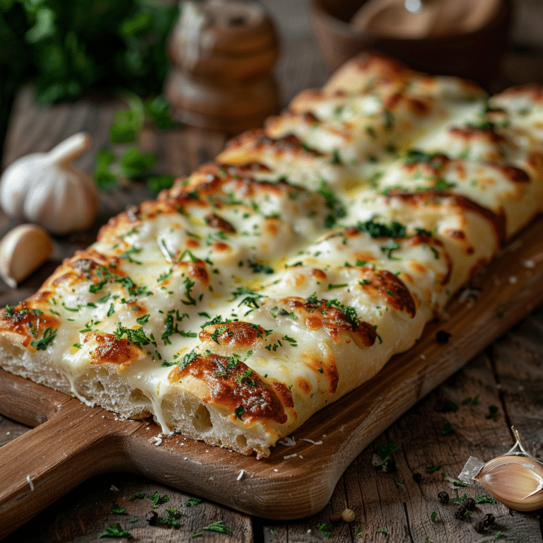 Cheesy Garlic Breadsticks Recipe