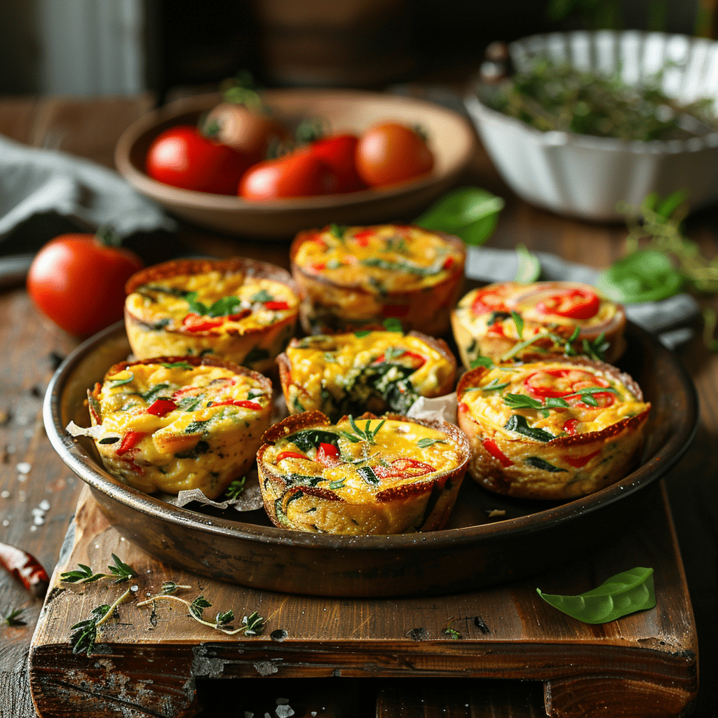Mini Veggie Frittata Recipe