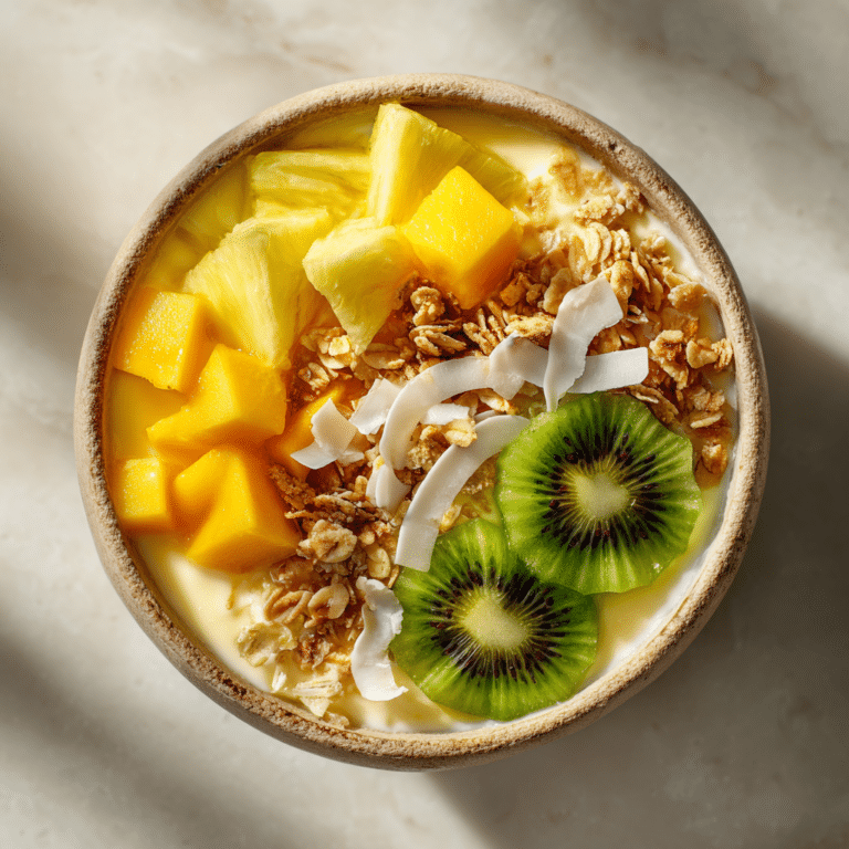 Tropical Yogurt Bowl Recipe