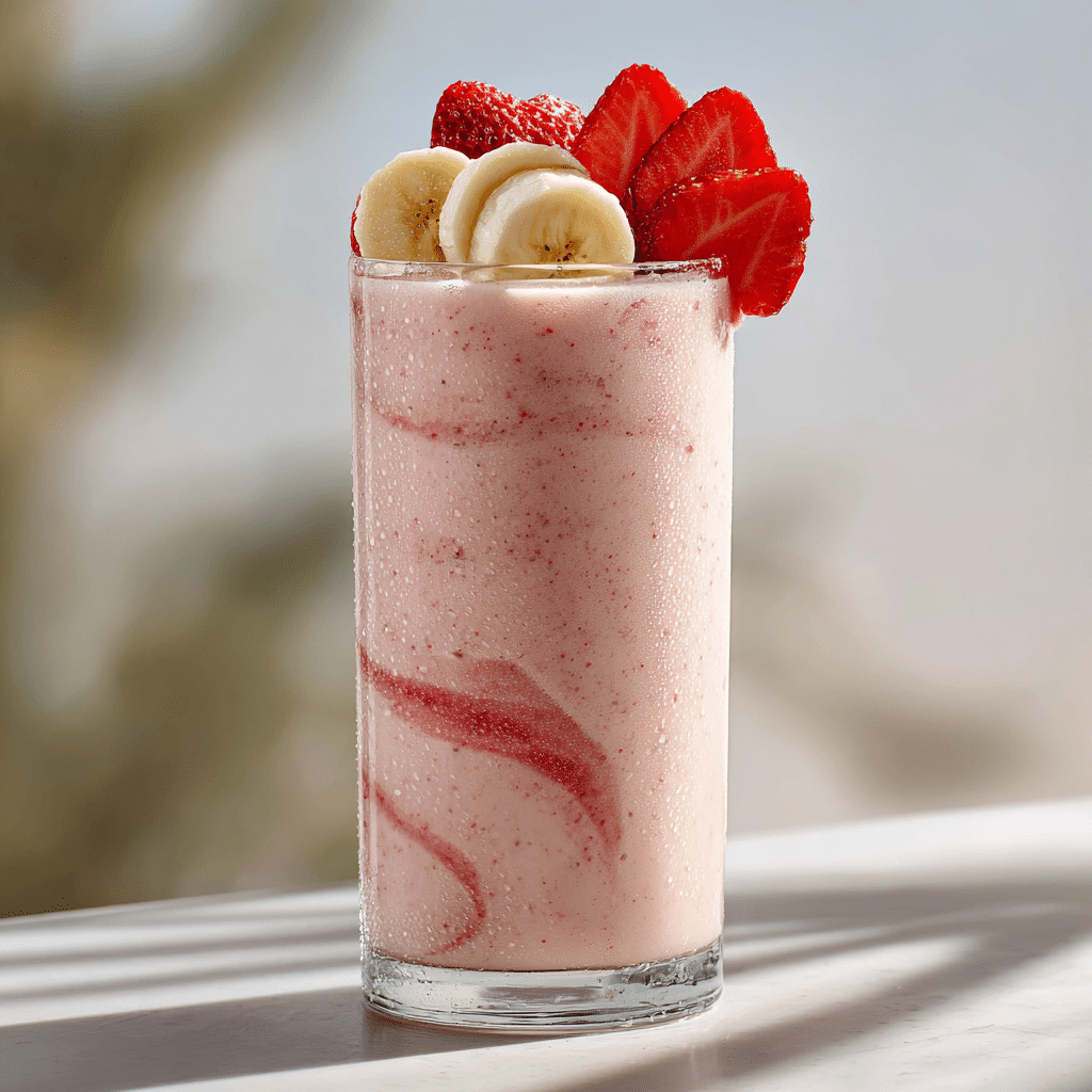 Strawberry Banana Smoothie Recipe