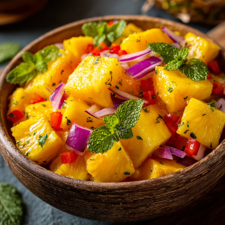 Mango Pineapple Fruit Salad Recipe