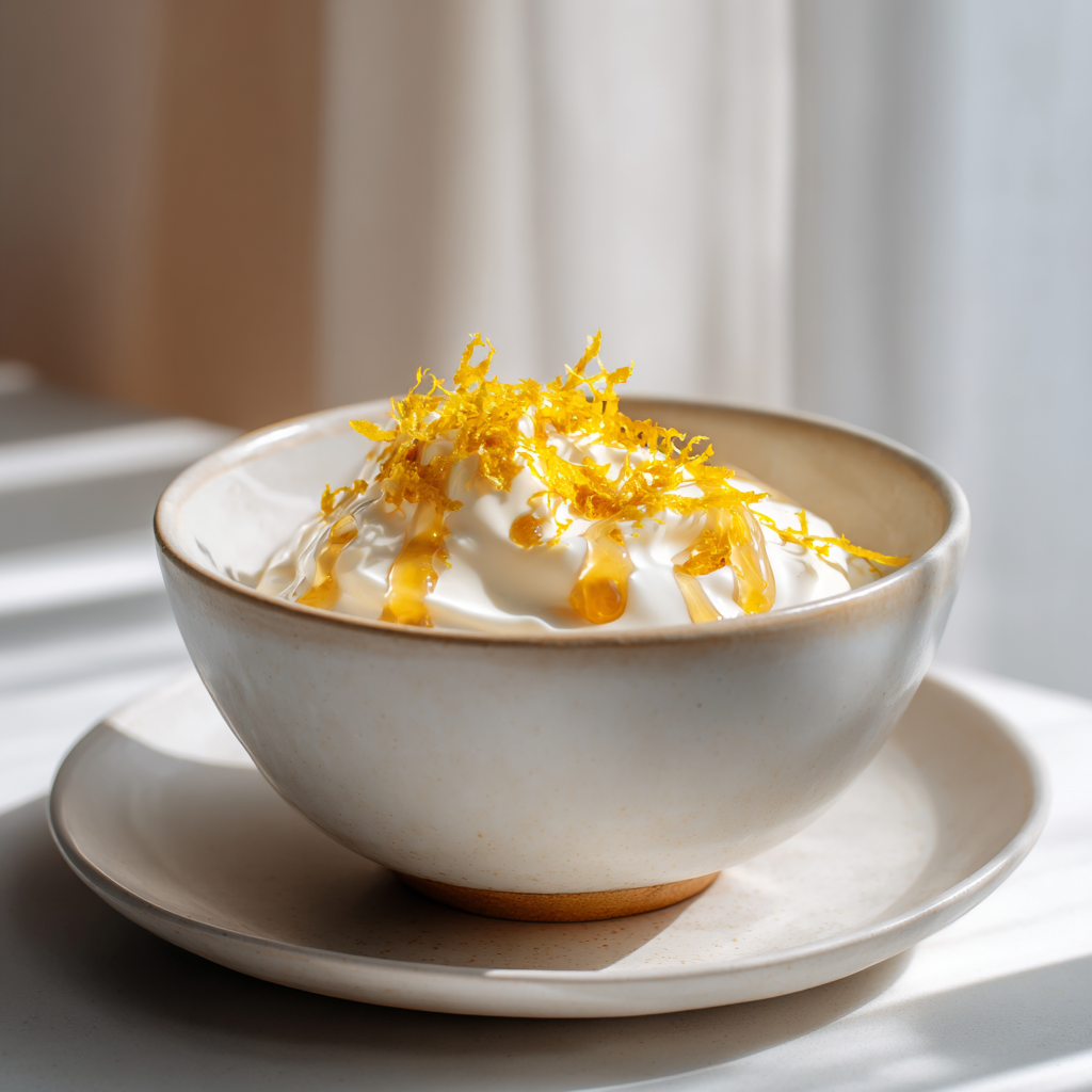 Honey Lemon Yogurt Recipe