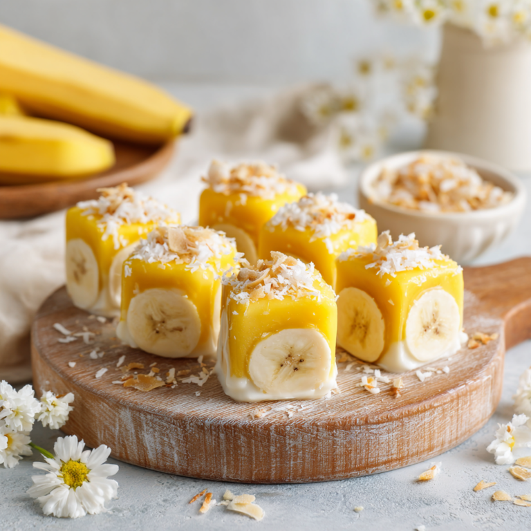 Frozen Mango Banana Bites Recipe