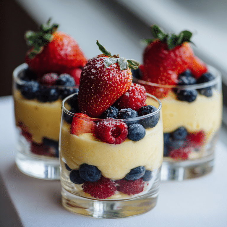Lemon Berry Cups Recipe