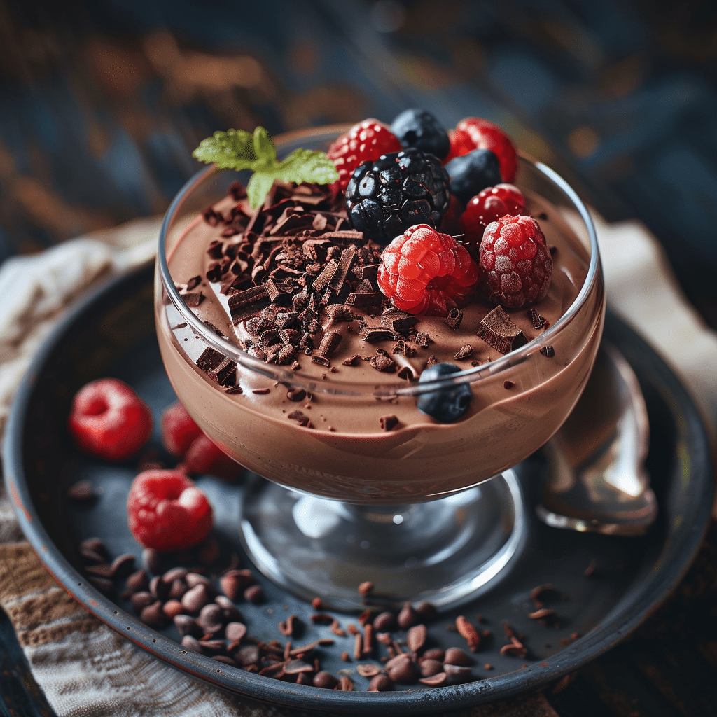 Chocolate Yogurt Dessert Recipe - Recipe Image
